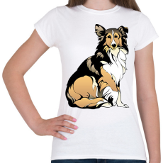 PRINTFASHION Kutya - Női póló - Fehér