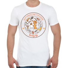 PRINTFASHION Kutyakozmetikusok királynője - Férfi póló - Fehér