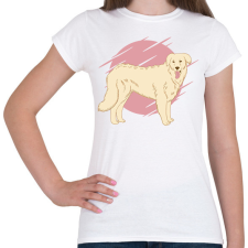 PRINTFASHION Kuvasz - Női póló - Fehér női póló