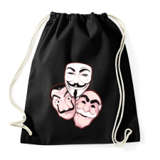 PRINTFASHION La casa de papel és barátai - Sportzsák, Tornazsák - Fekete tornazsák