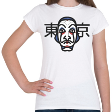 PRINTFASHION La casa de papel Japan style - Női póló - Fehér