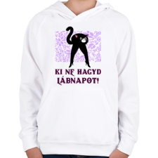 PRINTFASHION LÁBNAP - Gyerek kapucnis pulóver - Fehér gyerek pulóver, kardigán