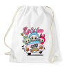 PRINTFASHION labubu-at-car-seeklogo - Sportzsák, Tornazsák - Fehér
