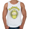 PRINTFASHION labubu - Férfi atléta - Fehér