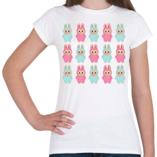 PRINTFASHION Labubu - Női póló - Fehér