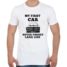 PRINTFASHION LADA 1200 - Férfi póló - Fehér férfi póló