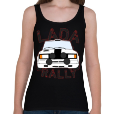 PRINTFASHION Lada rally - Női atléta - Fekete
