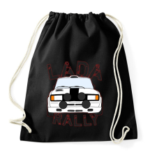 PRINTFASHION Lada rally - Sportzsák, Tornazsák - Fekete tornazsák