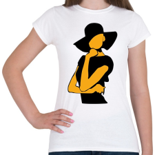 PRINTFASHION Lady - Női póló - Fehér női póló