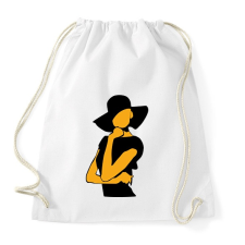 PRINTFASHION Lady - Sportzsák, Tornazsák - Fehér tornazsák