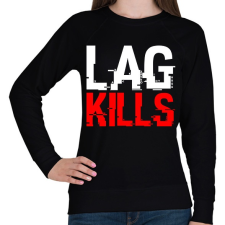PRINTFASHION Lag Kills - Női pulóver - Fekete női pulóver, kardigán