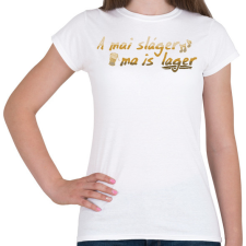 PRINTFASHION Lager (version 2) - Női póló - Fehér női póló