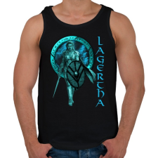 PRINTFASHION LAGERTHA - Férfi atléta - Fekete atléta, trikó