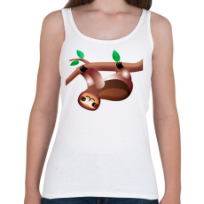 PRINTFASHION Lajhár mászik  - Női atléta - Fehér