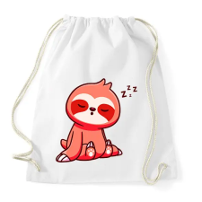 PRINTFASHION Lajhár  - Sportzsák, Tornazsák - Fehér tornazsák