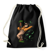 PRINTFASHION Lajhár táncos - Sportzsák, Tornazsák - Fekete tornazsák