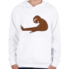 PRINTFASHION Lajhi - Gyerek kapucnis pulóver - Fehér gyerek pulóver, kardigán