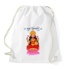 PRINTFASHION lakshmi05 - Sportzsák, Tornazsák - Fehér tornazsák