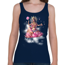 PRINTFASHION lakshmi08 - Női atléta - Sötétkék női trikó