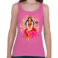 PRINTFASHION lakshmi art polo - Női atléta - Rózsaszín női trikó