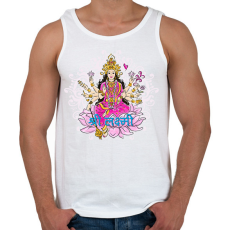 PRINTFASHION lakshmi - Férfi atléta - Fehér