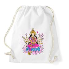 PRINTFASHION lakshmi - Sportzsák, Tornazsák - Fehér tornazsák