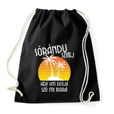 PRINTFASHION LAMBADA - Sportzsák, Tornazsák - Fekete tornazsák