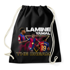 PRINTFASHION lamine yamal - Sportzsák, Tornazsák - Fekete tornazsák