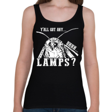 PRINTFASHION Lamps? - Női atléta - Fekete