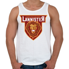 PRINTFASHION Lannister - Férfi atléta - Fehér atléta, trikó
