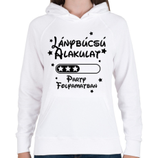 PRINTFASHION Lánybúcsú alakulat Party folyamatban - Női kapucnis pulóver - Fehér