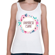 PRINTFASHION Lánybúcsú csapat - Női atléta - Fehér női trikó