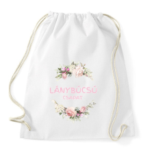 PRINTFASHION Lánybúcsú csapat - Sportzsák, Tornazsák - Fehér tornazsák