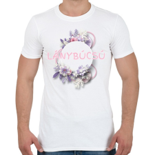 PRINTFASHION Lánybúcsú - Férfi póló - Fehér férfi póló