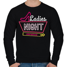 PRINTFASHION Lánybúcsú Ladies Night - Férfi pulóver - Fekete férfi pulóver, kardigán