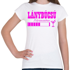 PRINTFASHION Lánybúcsú  - Női póló - Fehér
