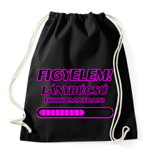 PRINTFASHION Lánybúcsú - Sportzsák, Tornazsák - Fekete tornazsák
