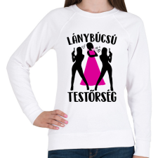 PRINTFASHION Lánybúcsú testőrség - Női pulóver - Fehér női pulóver, kardigán