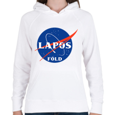 PRINTFASHION Lapos-föld - Női kapucnis pulóver - Fehér női pulóver, kardigán