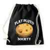 PRINTFASHION Lapos Pluto elmélet - Sportzsák, Tornazsák - Fekete