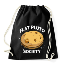 PRINTFASHION Lapos Pluto elmélet - Sportzsák, Tornazsák - Fekete tornazsák