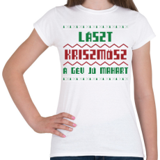 PRINTFASHION LAST CHRISTMAS 3 - Női póló - Fehér