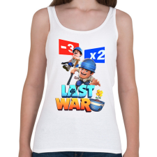 PRINTFASHION last war survival - Női atléta - Fehér női trikó