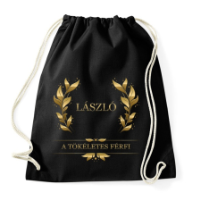 PRINTFASHION László - Sportzsák, Tornazsák - Fekete tornazsák