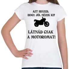 PRINTFASHION LÁTNÁD4 - Női póló - Fehér