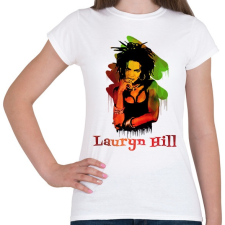PRINTFASHION lauryn hill - Női póló - Fehér női póló