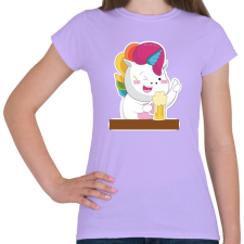 PRINTFASHION Laza este - Női póló - Viola női póló