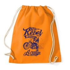 PRINTFASHION Lázadó - Sportzsák, Tornazsák - Narancssárga tornazsák