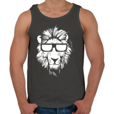 PRINTFASHION Lazaság - Férfi atléta - Sötétszürke