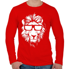 PRINTFASHION Lazaság - Férfi hosszú ujjú póló - Piros férfi póló